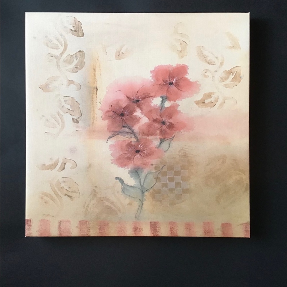 Canvas Flower Picture